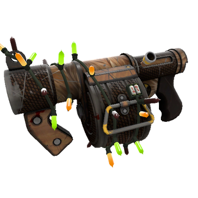 Strange Festivized Nutcracker Mk.II Stickybomb Launcher (Well-Worn)