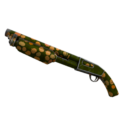 Unusual Specialized Killstreak Gourdy Green Shotgun (Minimal Wear)