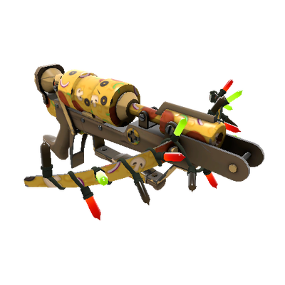 Strange Festivized Specialized Killstreak Pizza Polished Crusader's Crossbow (Minimal Wear)