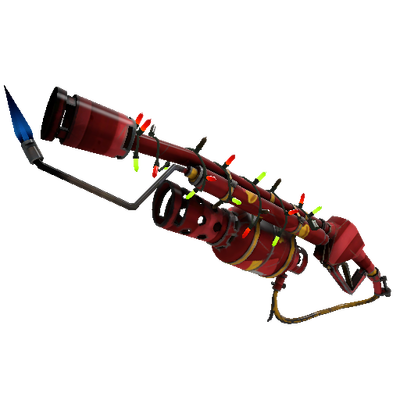 Festivized Gift Wrapped Flame Thrower (Field-Tested)