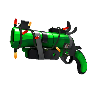 Festivized Specialized Killstreak Health and Hell (Green) Detonator (Minimal Wear)