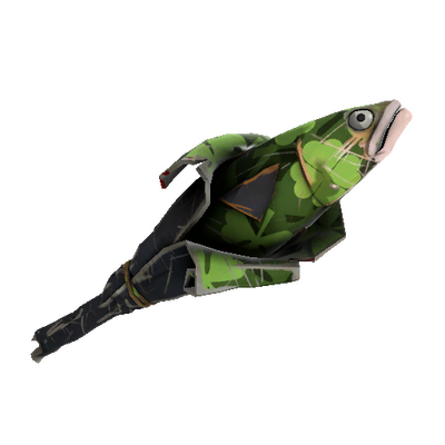 Strange Clover Camo'd Holy Mackerel (Well-Worn)