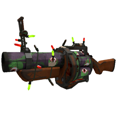 Strange Festivized Eyestalker Grenade Launcher (Battle Scarred)