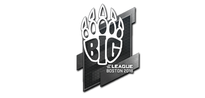 Наклейка | BIG | Бостон 2018