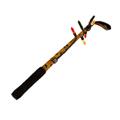 Strange Festivized Killstreak Searing Souls Disciplinary Action (Well-Worn)