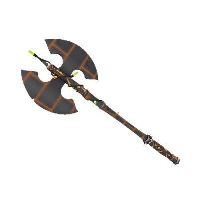 Festivized Professional Killstreak Kiln and Conquer Scotsman's Skullcutter (Factory New)