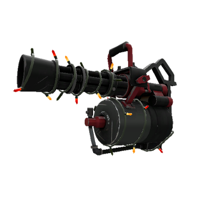 Festivized Blackout Minigun (Minimal Wear)