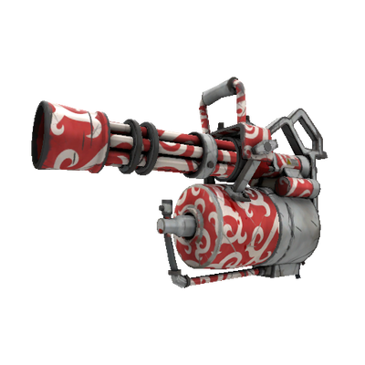 Frost Ornamented Minigun (Well-Worn)