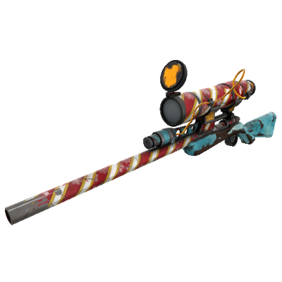 Frosty Delivery Sniper Rifle (Battle Scarred)