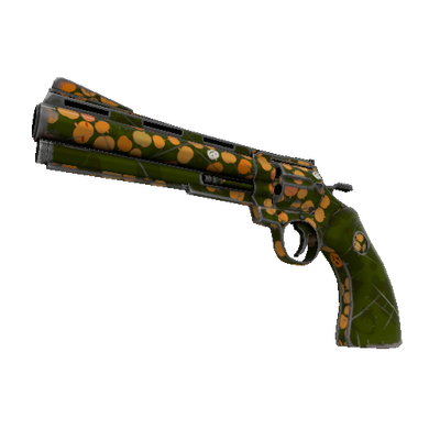 Killstreak Gourdy Green Revolver (Field-Tested)