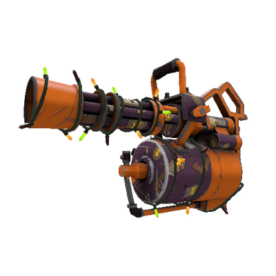 Unusual Festivized Horror Holiday Minigun (Field-Tested)