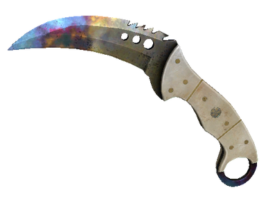 ★ Talon Knife | Case Hardened (Well-Worn)