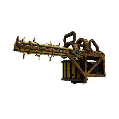 Festivized Killstreak Piña Polished Brass Beast (Well-Worn)