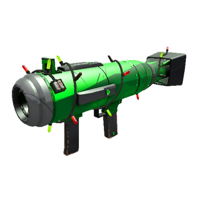 Festivized Killstreak Health and Hell (Green) Air Strike (Minimal Wear)