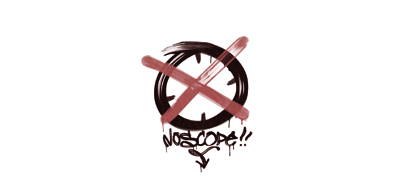 Sealed Graffiti | Noscope (Blood Red)