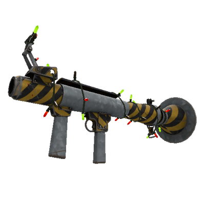 Festivized Specialized Killstreak Hazard Warning Rocket Launcher (Field-Tested)