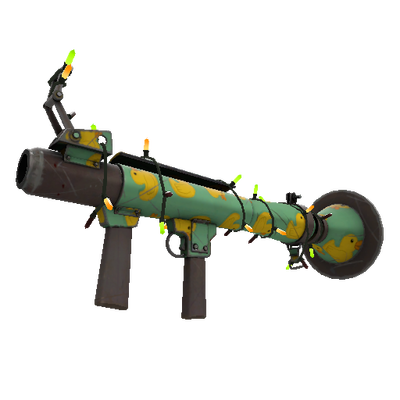 Festivized Quack Canvassed Rocket Launcher (Field-Tested)
