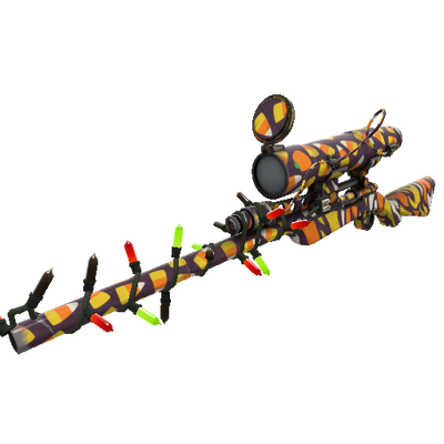 Strange Festivized Sweet Toothed Sniper Rifle (Field-Tested)