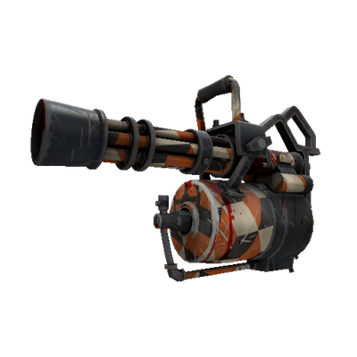 Merc Stained Minigun (Battle Scarred)