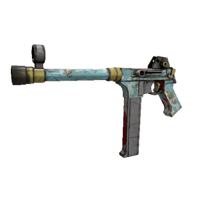 Strange Blue Mew SMG (Well-Worn)