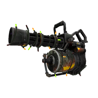 Festivized Specialized Killstreak Metalized Soul Minigun (Well-Worn)
