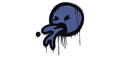 Sealed Graffiti | Puke (SWAT Blue)