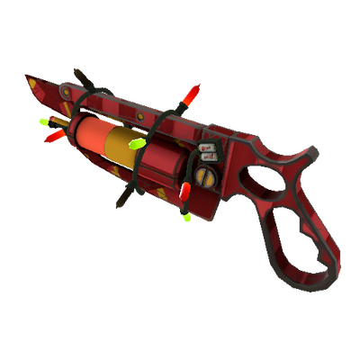 Strange Festivized Gift Wrapped Ubersaw (Field-Tested)