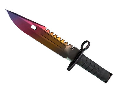 ★ StatTrak™ M9 Bayonet | Fade (Minimal Wear)