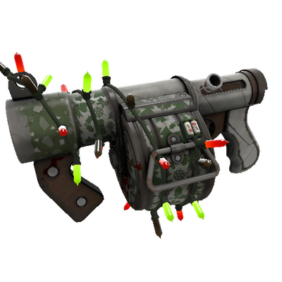 Festivized Smissmas Camo Stickybomb Launcher (Well-Worn)
