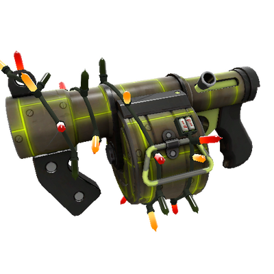 Festivized Uranium Stickybomb Launcher (Minimal Wear)