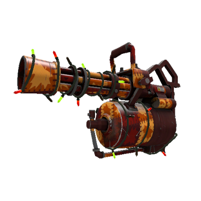 Strange Festivized Chilly Autumn Minigun (Minimal Wear)