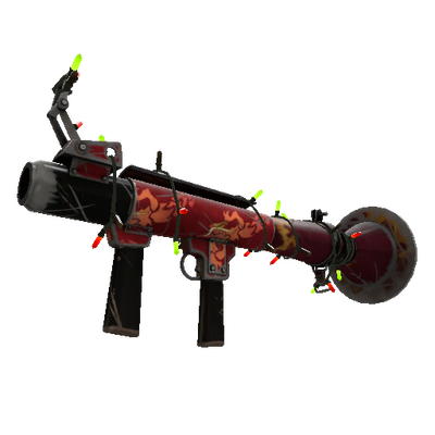 Festivized Killstreak Deadly Dragon Rocket Launcher (Well-Worn)