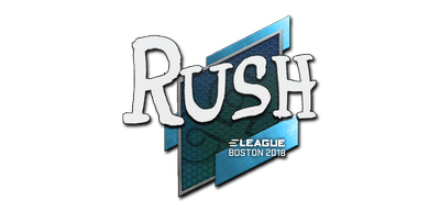 Наклейка | RUSH | Бостон 2018