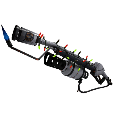 Festivized Mechanized Monster Flame Thrower (Minimal Wear)