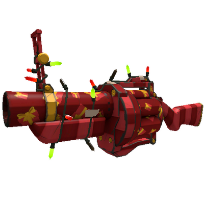Strange Festivized Specialized Killstreak Gift Wrapped Grenade Launcher (Minimal Wear)