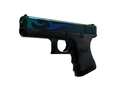StatTrak™ Glock-18 | Bunsen Burner (Battle-Scarred)
