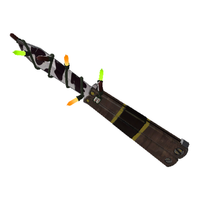 Festivized Killstreak Bovine Blazemaker Mk.II Knife (Minimal Wear)