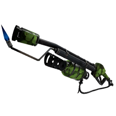 Clover Camo'd Flame Thrower (Field-Tested)