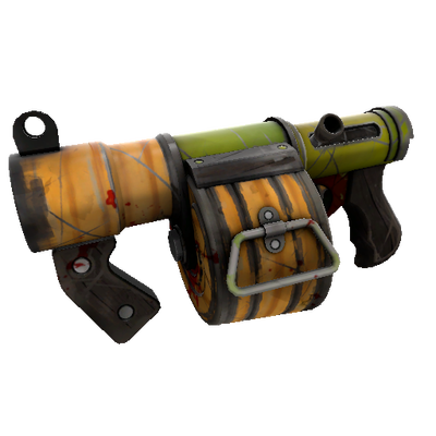 Strange Pumpkin Patch Stickybomb Launcher (Well-Worn)