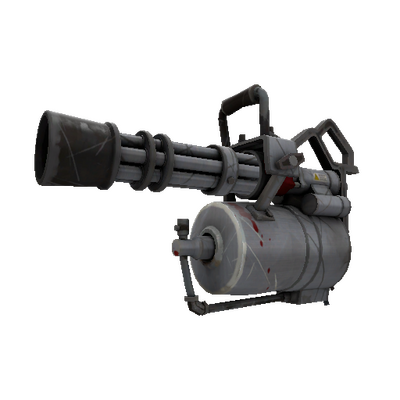 Steel Brushed Minigun (Well-Worn)