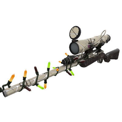 Strange Festivized Killstreak Spider Season Sniper Rifle (Field-Tested)