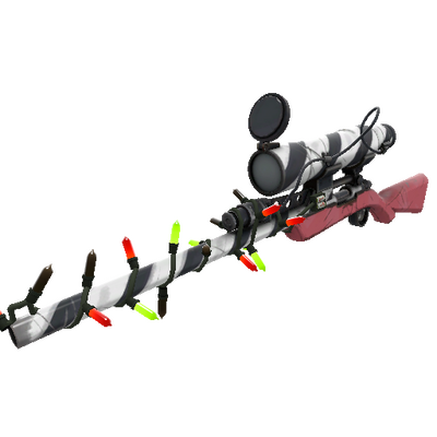 Unusual Festivized Killstreak Bomb Carrier Sniper Rifle (Field-Tested)