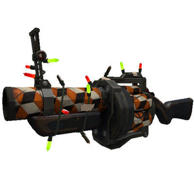 Festivized Merc Stained Grenade Launcher (Well-Worn)