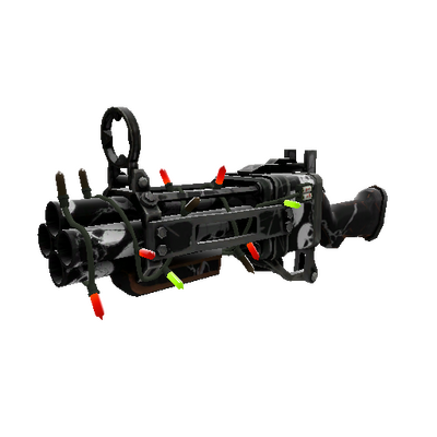 Strange Festivized Professional Killstreak Skull Cracked Iron Bomber (Field-Tested)