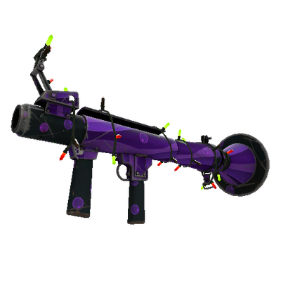 Strange Festivized Specialized Killstreak Potent Poison Rocket Launcher (Field-Tested)