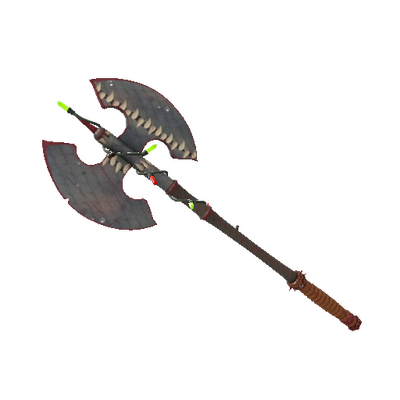 Strange Festivized Piranha Mania Scotsman's Skullcutter (Minimal Wear)