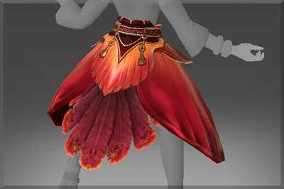 Inscribed Skirt of the Warhawk Vestiments