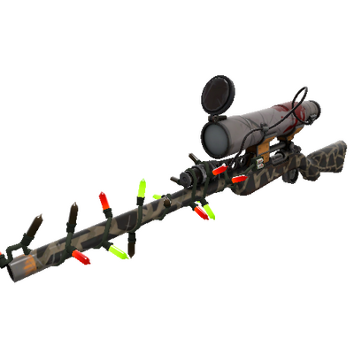 Festivized Masked Mender Mk.II Sniper Rifle (Well-Worn)