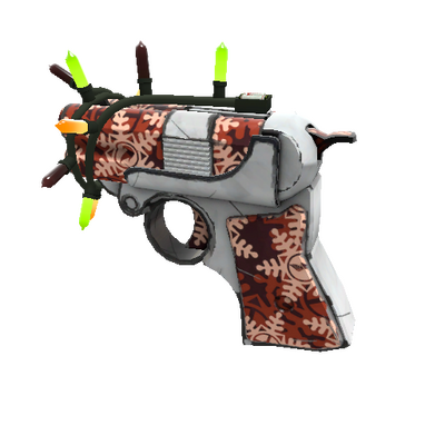 Snow Covered Прерыватель (Немного поношенное) с украшениями странного типа