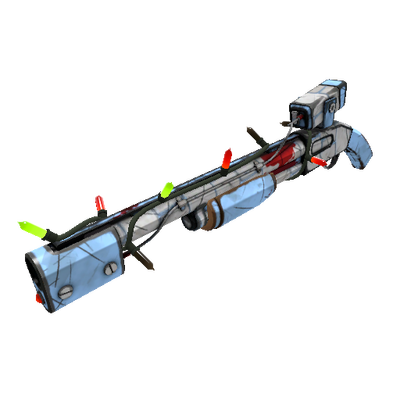 Strange Festivized Specialized Killstreak Igloo Rescue Ranger (Well-Worn)